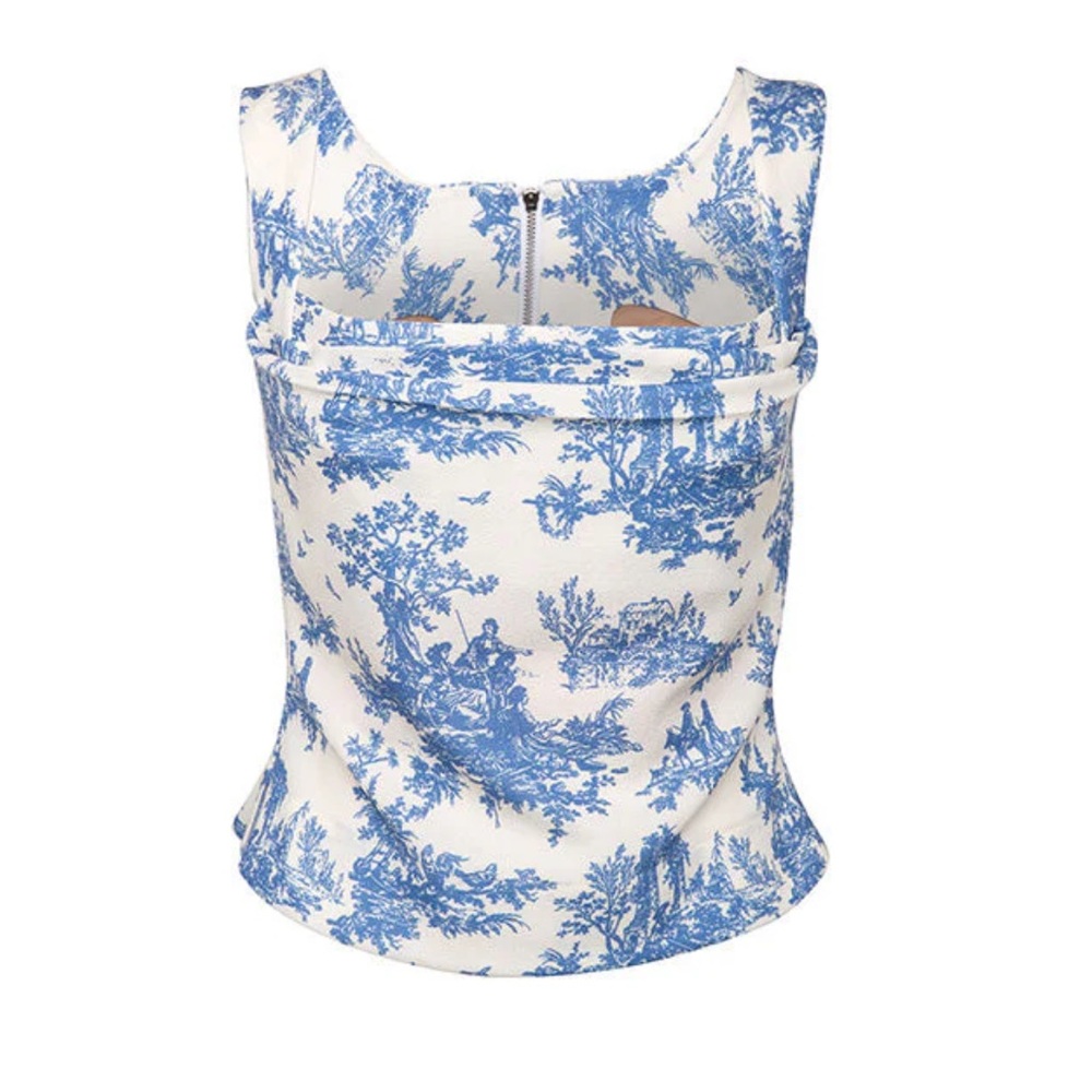 NEW WITH TAGS, IMOGENE CORSET
BLUE TOILE